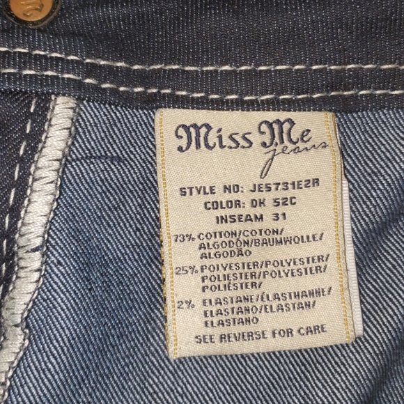 MISS ME SEQUENCE EASY BOOT JEANS JE5731EZR - Picture 3 of 9